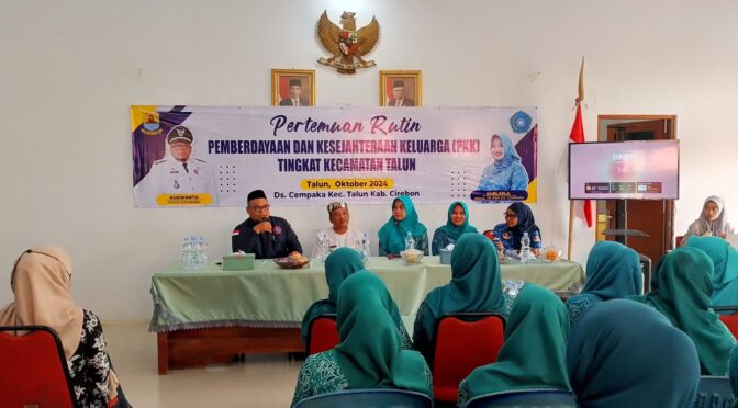 Pertemuan Rutin PKK Tingkat Kecamatan Talun: Peningkatan Peran Kader dalam Pemberdayaan Masyarakat