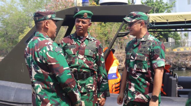 DANREM 063/SGJ MENGUNJUNGI TOKOH BERPENGARUH DI WILAYAH CIREBON.