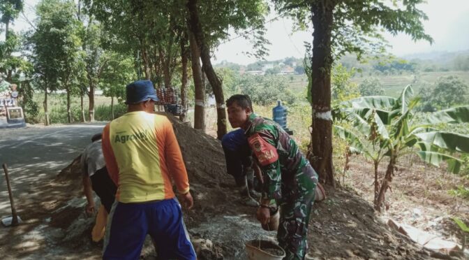 Pembuatan Jalan Tani di Desa Kubang, Beban Petani jadi Ringan