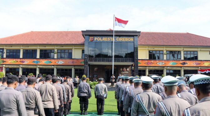 Polresta Cirebon Libatkan 1.443 Personil Gabungan Selama Operasi Lilin Lodaya 2024