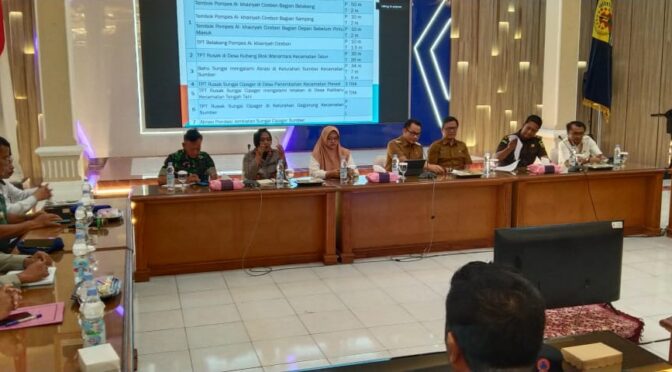 Pgs Dandim 0620/Kab Cirebon Hadiri Rapat Pimpinan Terkait Isu Strategis di Tingkat Kabupaten Cirebon Tahun 2025