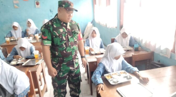 Pendistribusian Makanan Bergizi Gratis di Wilayah Koramil 0620-20/Gegesik, Kabupaten Cirebon