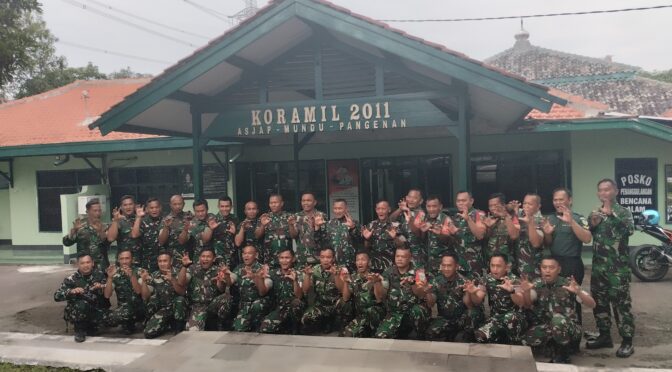 Danrem 063/SGJ Kolonel Inf Hista Soleh Harahap, S.I.P., M.I.P., Lakukan Kunjungan Kerja ke Koramil 0620-11/A-Siap