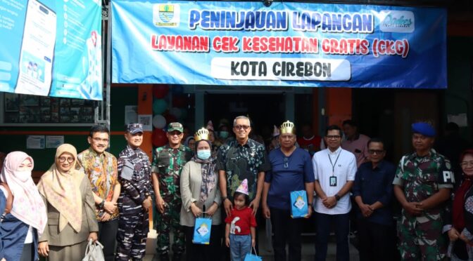 Dandim 0614/Kota Cirebon Hadiri Launching PKG dan Gertak PSN