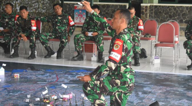Kodim 0614 Kota Cirebon menyelenggarakan TFG dalam rangka mengantisipasi Bencana di Wilayah Kota Cirebon