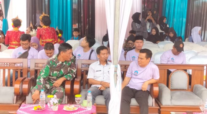Danramil 0620-09/Karangsembung Hadiri Acara Harlah ke-27 SMAN 1 Karangwareng
