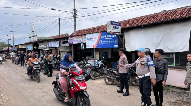KORAMIL 0620-20/GEGESIK GELAR APEL SIAGA DAN PATROLI BERSAMA DI KALIWEDI