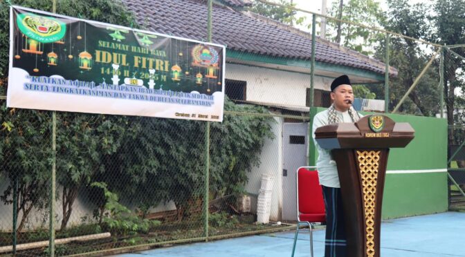 Korem 063/Sunan Gunung Jati gelar shalat Idul Fitri 1446 H