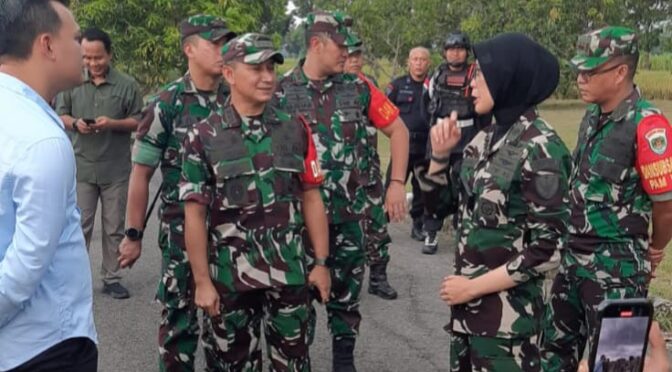Dandim 0614/Kota Cirebon Didapuk Sebagai Dansubsatgas Pam VVIP dalam Kunjungan Kerja Presiden RI di Majalengka