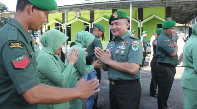 Kenaikan Pangkat Sebagai Wujud Kesejahteraan Hakiki Bagi Prajurit