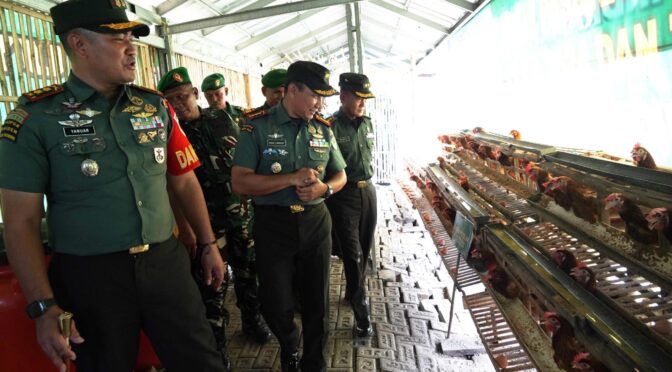 Kunjungan kerja Danrem 063/SGJ di Kodim 0616/Indramayu