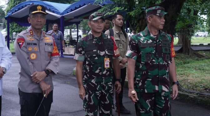 Danrem 063/SGJ dampingi Pangdam III/SLW pimpin PAM VVIP kunjungan Wakil Presiden RI Gibran Raka Buming Raka