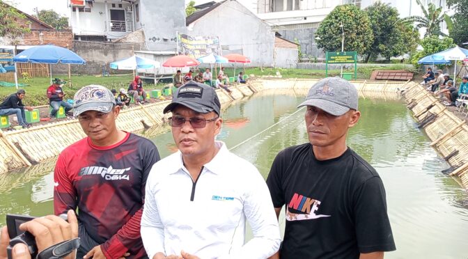 Melalui Komunikasi Sosial, Kodim 0614/Kota Cirebon Gelar Lomba Mancing di Lahan Ketahanan Pangan