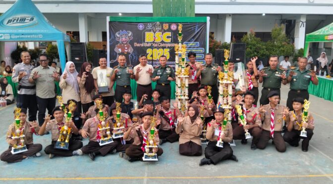 Danrem 063/SGJ Hadiri Acara Bara Satria Competition di SMK Nasyrul Ulum Gegesik