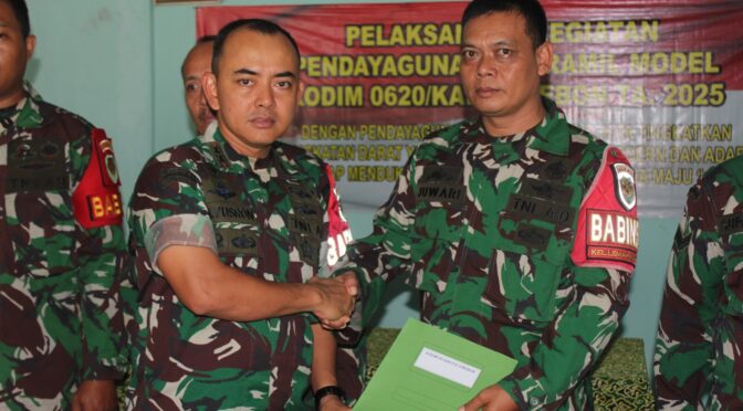 Kodim 0620/Kabupaten Cirebon Gelar Kegiatan Pendayagunaan Koramil Model TA 2025