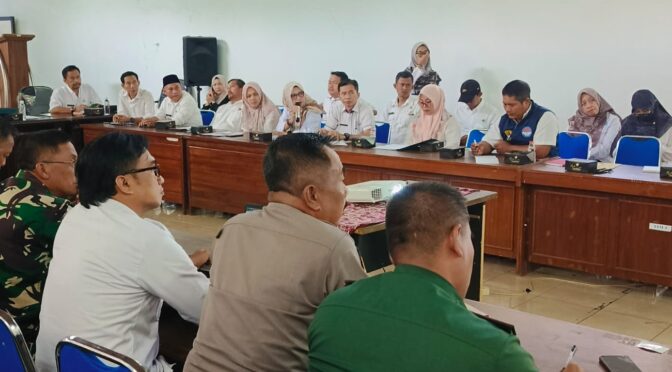 Rapat Penentuan Kegiatan TMMD Imbangan Tahun 2025 Digelar di Aula DPMD Kabupaten Cirebon