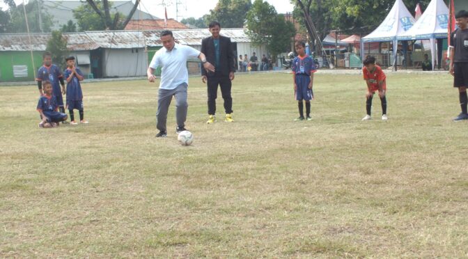 Kodim 0614/Kota Cirebon Gelar Festival Sepak Bola Usia Dini “Piala Dandim Cup 2025”