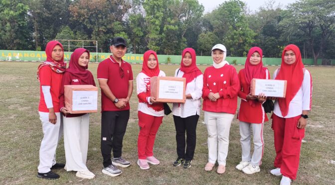 PERSIT KARTIKA CHANDRA KIRANA CABANG XXX KODIM 0620/KAB. CIREBON GELAR LOMBA MERIAHKAN HUT KE-80 RI
