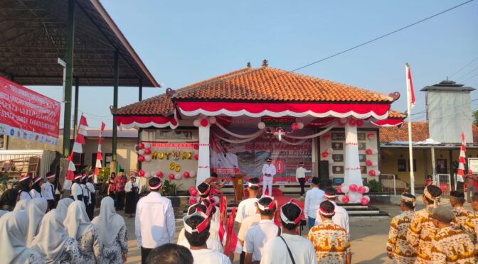 Desa Cirebon Girang Meriahkan HUT RI ke-80 dengan Upacara Bendera dan Launching Lagu “Cirebon Girang Tangguh”