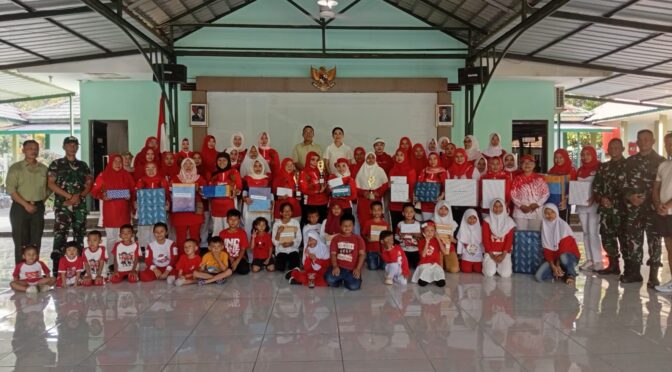 Perlombaan Keluarga Besar Kodim 0614/Kota Cirebon Meriahkan HUT RI ke-80
